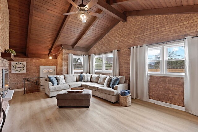 Sala de estar - 4330 Highland Ave