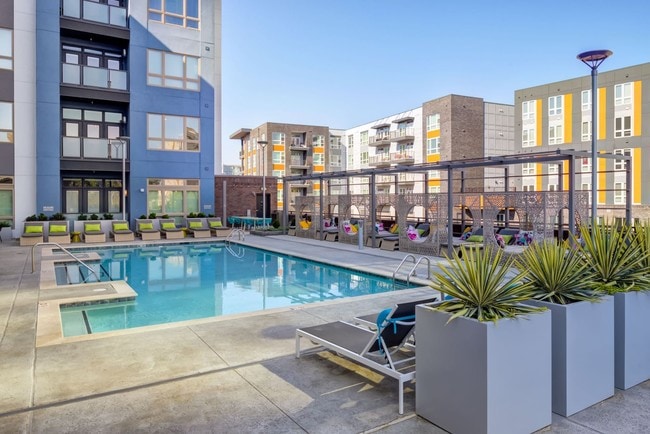 Resort-Inspired Pool with Cabanas - Savoy NC