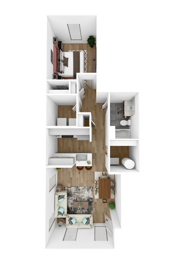 Plano de planta - Rancocas Pointe