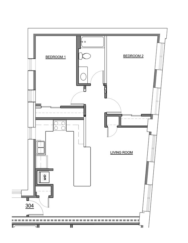 304 layout - 3101 W 25th St