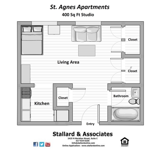 Interior Photo - St. Agnes Apartments