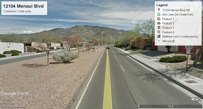 Location on Menaul - 12104 Menaul Blvd NE