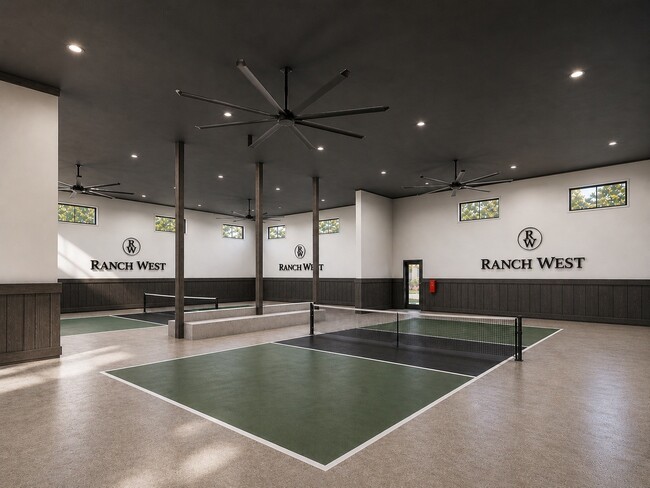 Canchas cubiertas de pickleball - Ranch West