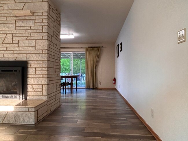 Living room to dining room - 304 North 37th Avenue