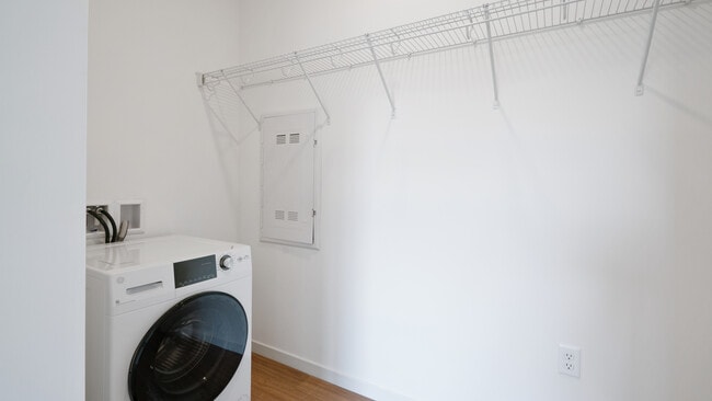 One Bedroom A5 Model Walk In Laundry Closet - Andante