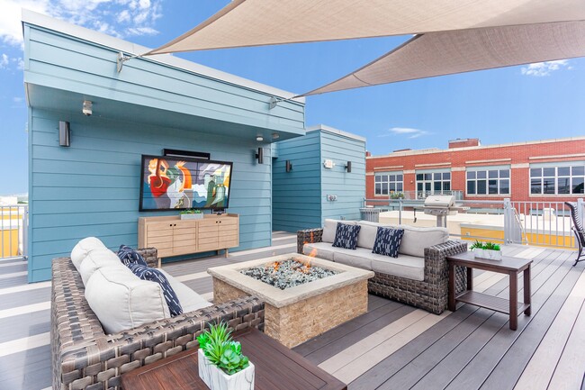 Rooftop Social Lounge with KC Skyline Views - RM West