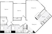 2 Bedrooms C