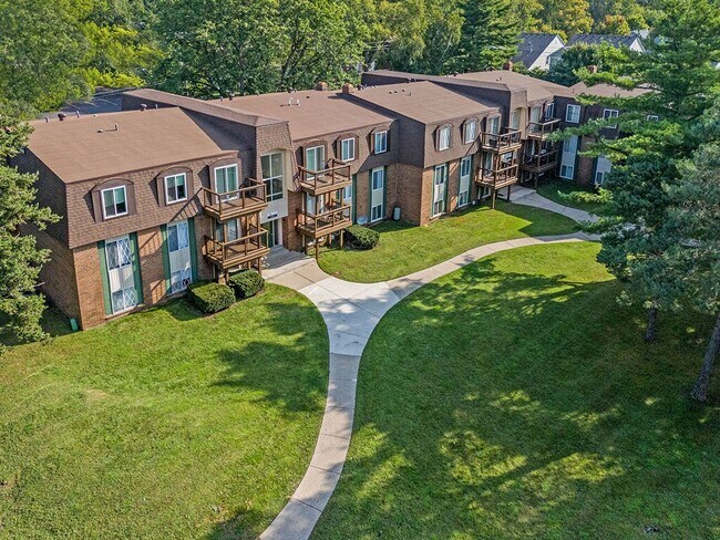 Espacio de césped verde abierto - Pine Lake Manor