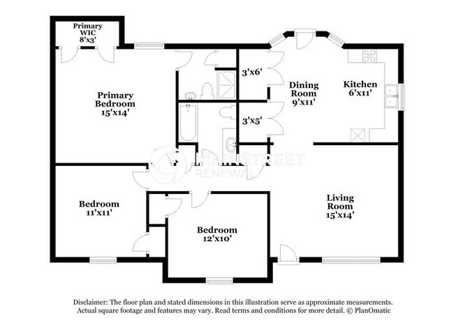 Foto del edificio - 3 Bedroom Pet-Friendly Home in Shepherdsville, KY with Main Street Renewal