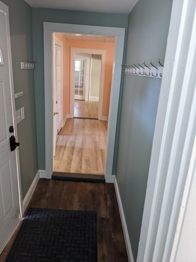 Back hall toward kitchen - 112 4th St