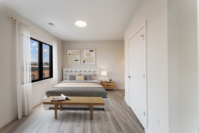 Rincón del dormitorio tipo estudio - PINNACLE Orange Crossing