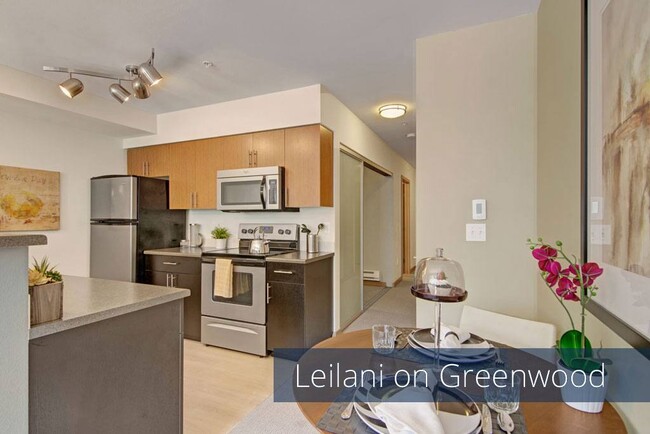 Leilani on Greenwood Kitchen - Leilani Apartment Homes