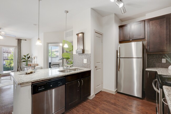 Kitchen with Stainless Steel Appliances - Villas di Lucca