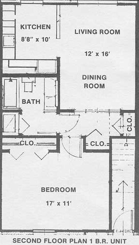 1HAB/1BA - Turnquist Apartments