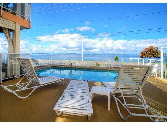 View overlooks pool - 2104 Alki Ave SW