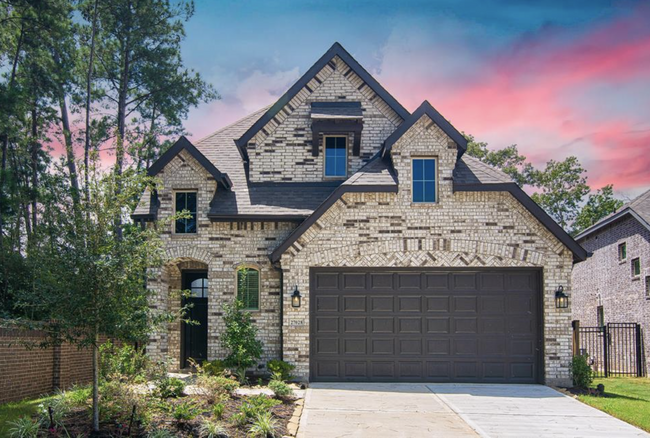 Every evening you will pull in to beautiful Texas sunsets illuminating your home. - 27028 Hidden Rock Ct