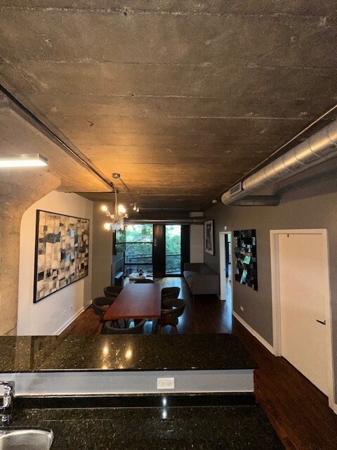 Living Room/Dining Room - 1001 W 15th St