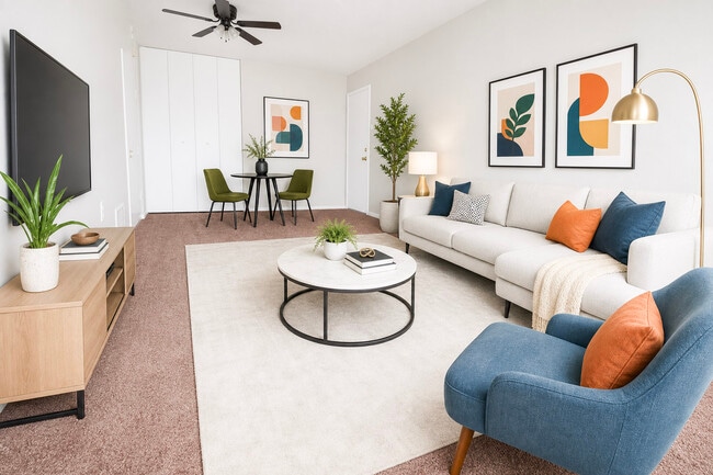 Apartamento de 1 dormitorio - Amueblado - Canterbury Court