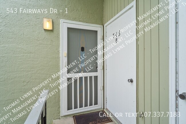 Foto del edificio - 543 Fairways Dr