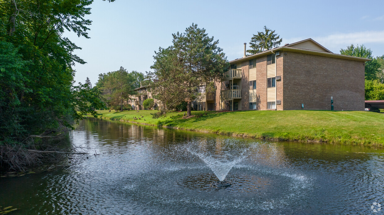 Pond view - Homestead Apartments