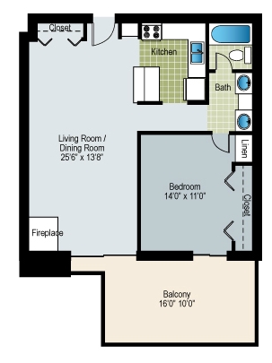 The Dover - Liongate Apartments