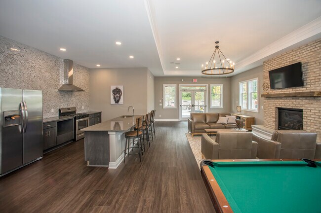 Sala comunitaria de Orchard Grove - Orchard Grove Apartments