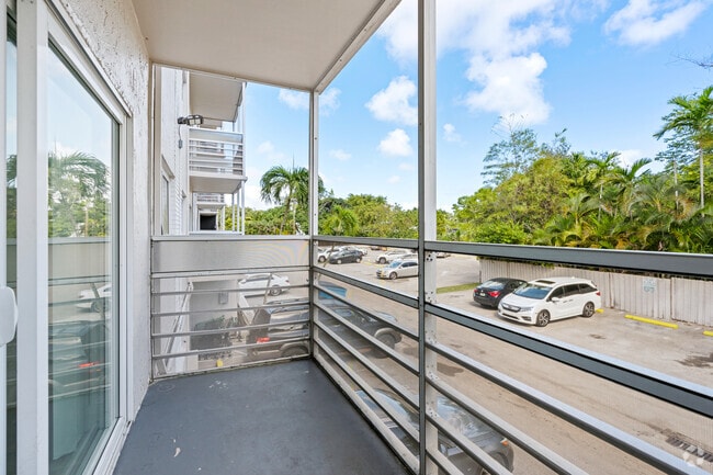2 BR, 1 BA - 725SF - Balcony - Miami Shores Luxury Apartments