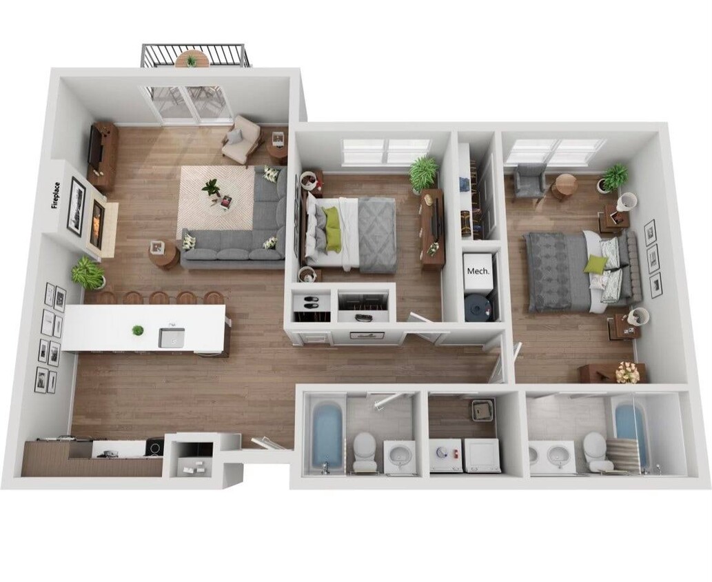 Floorplan - The Atworth at Queenwood