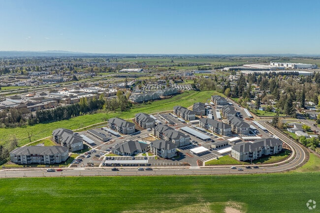 Aerial Photo - Woodburn Villas