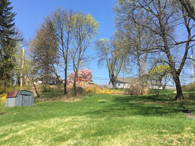 Spacious yard with shed for extra storage. - 220 Wilbur Blvd