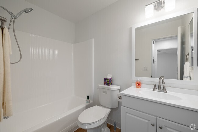 1BR, 1BA - 650SF - Bathroom - Bayside Terrace 55 Senior Apartments
