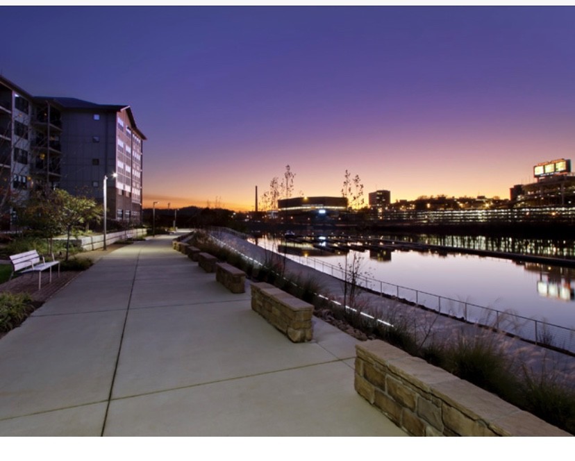 River view of condo unit - 445 W Blount Ave