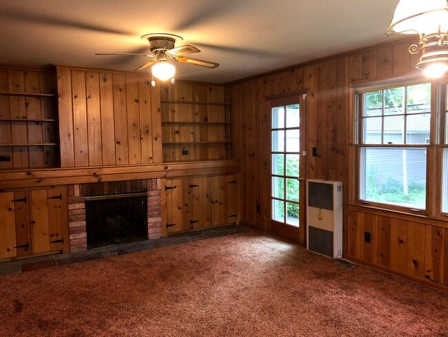 fireplace end of great room - 711 N Blair Ave