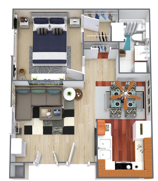 Photo - Pacific Gardens Genesee Apartments