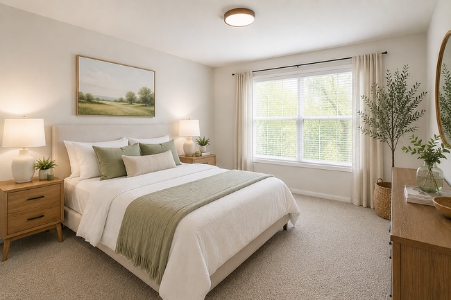 2 Bed Master Bedroom - Wood Springs