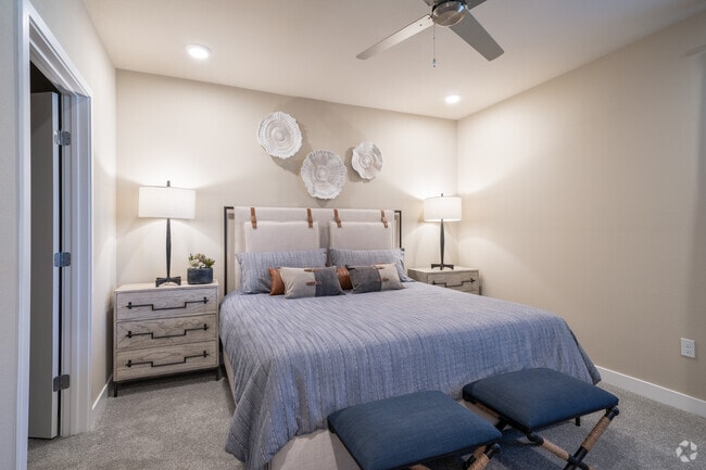 1BR, 1BA - A4 - Bedroom - Anchor 532 Luxury Apartments