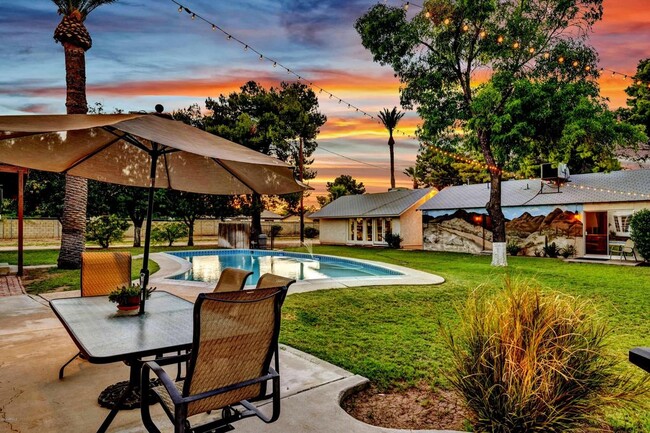 Pool (view from Main House) - 712 W Manhatton Dr