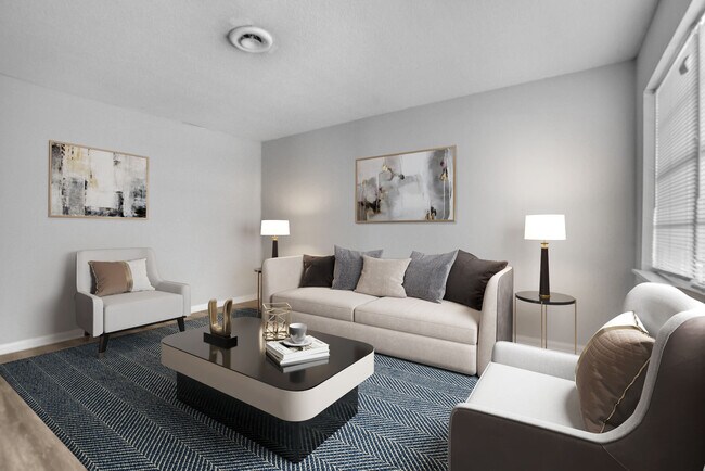 Sala de estar - Hancock Ridge Apartments