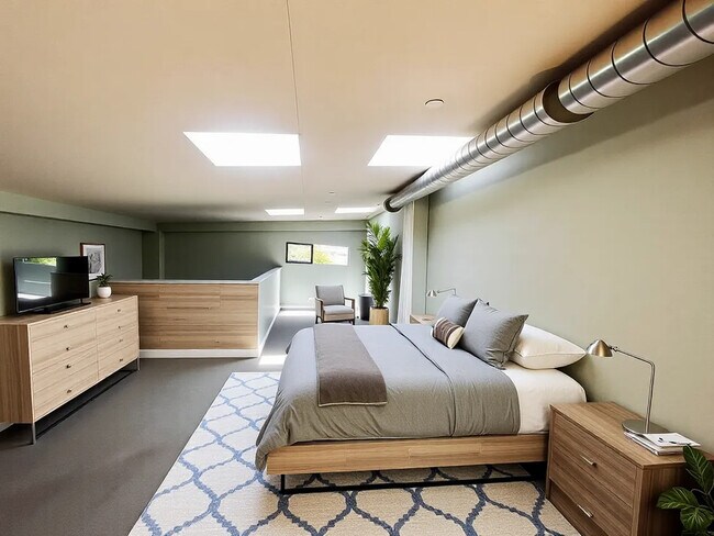 Planta superior con decoración virtual - 2640 Lincoln Blvd