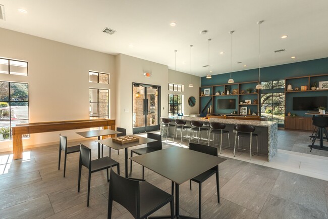 Clubroom with tables and chairs - Monterey Ranch