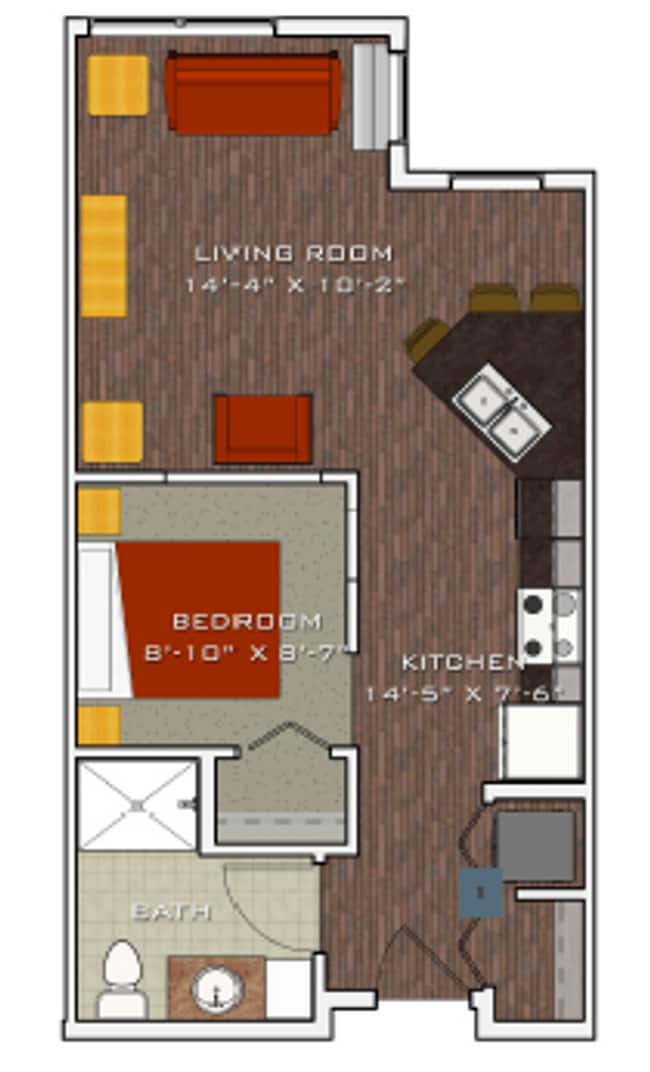 Interior Photo - Hidden Creek 1 Residences