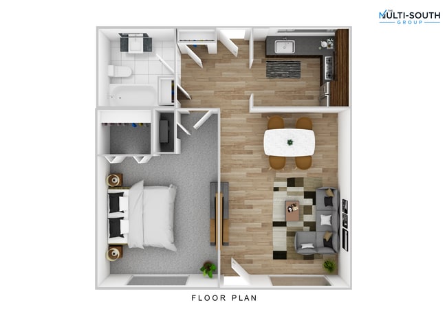 One Bedroom - Emerald Ridge Apartments