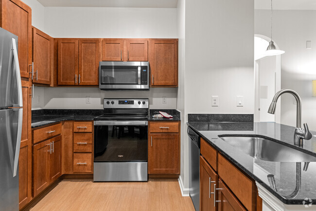 3BR, 2 BA - -1421SF Kitchen - Washington Landing Apartments