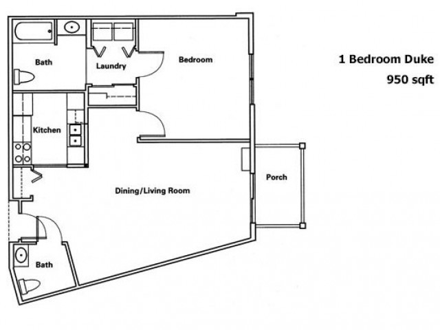 1BD - Regency Heights Apartments