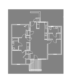 3HAB/2BA - Cottonwood Commons