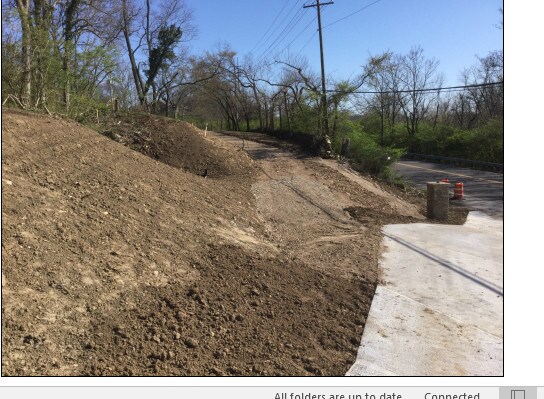 Bike Path looking South - 6310 Riverside Dr