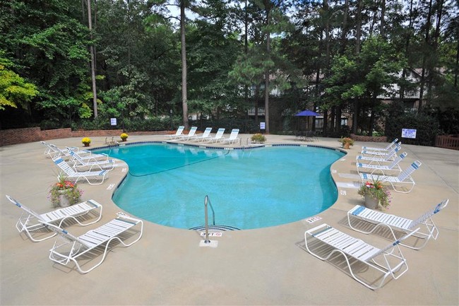 Piscina con terraza - Brook Pines