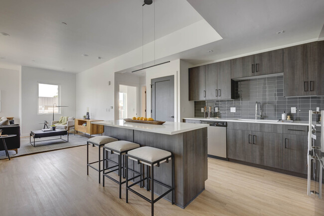 Cocina de concepto abierto - Harvest Apartments