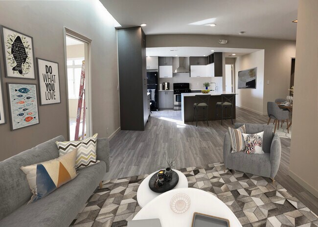 Living area - 2522 Taraval St