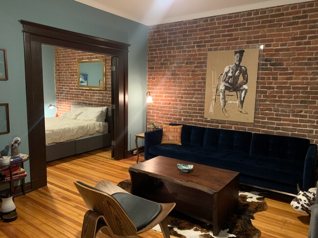 Living room and bedroom - 1475 N Humboldt St